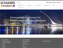 Tablet Screenshot of ichams.org